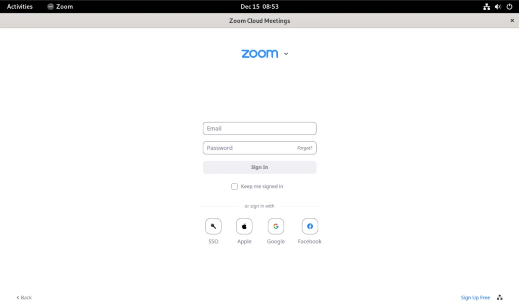 Как установить Zoom на Fedora