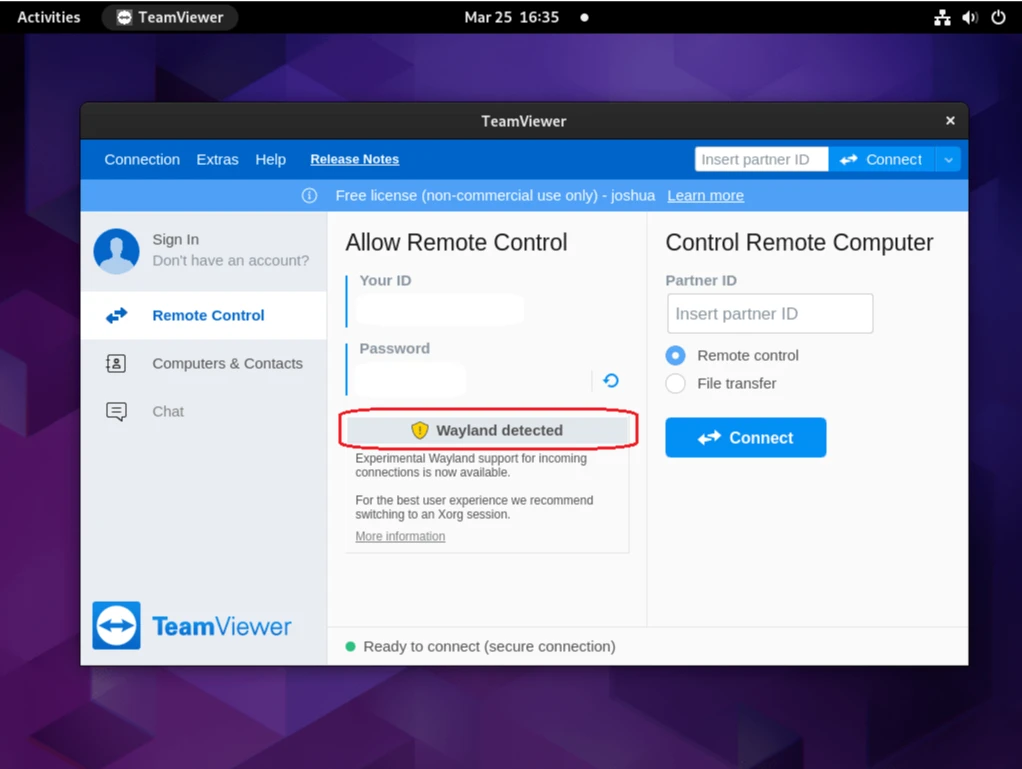  TeamViewer в Fedora Linux